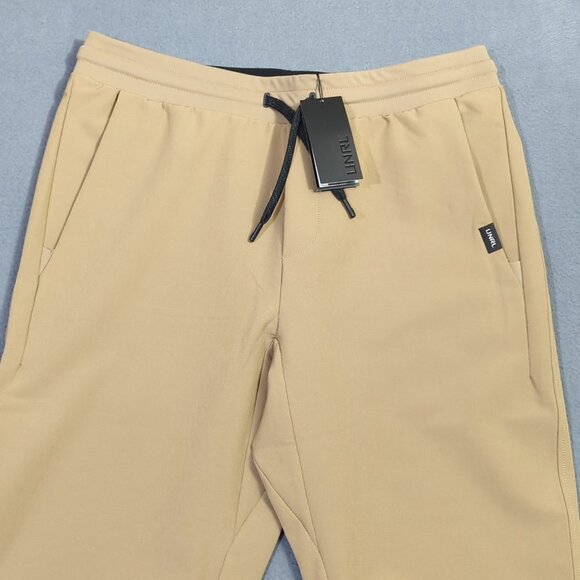 UNRL Apex Pants Men's Desert Khaki Brown Tapered Performance Stretch Golf NWT - Picture 4 of 11
